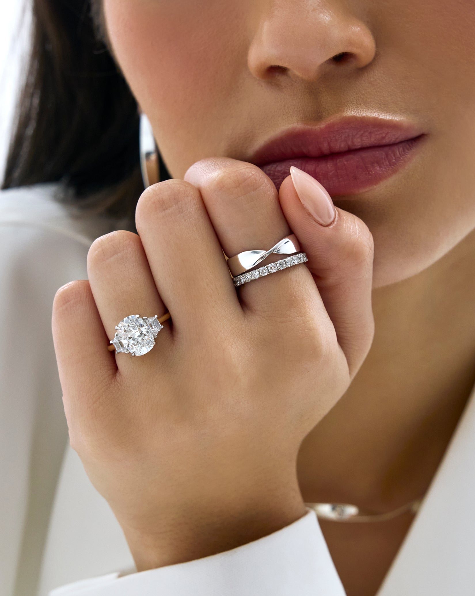 Silver Twist Ring
