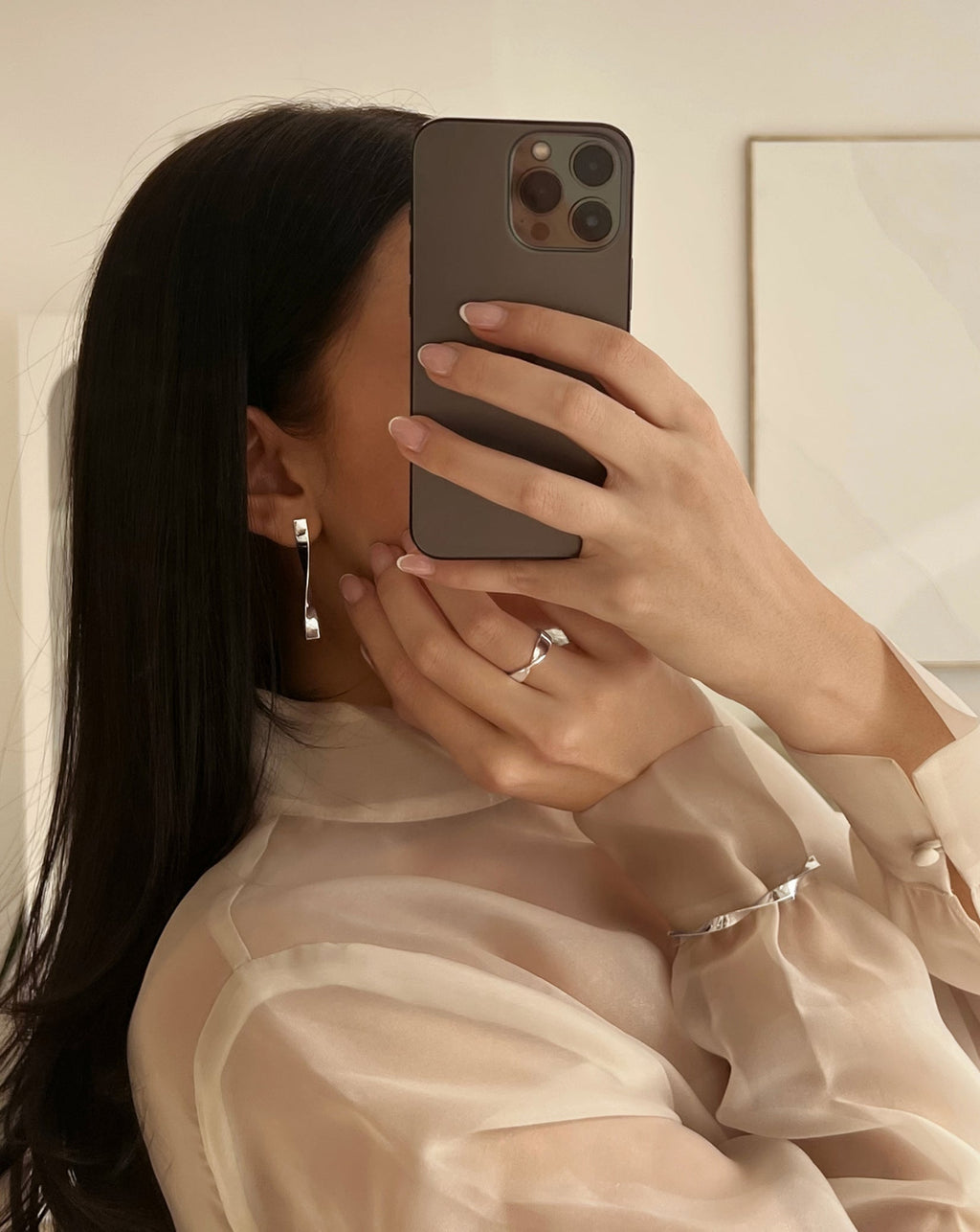 Silver Twist Ring