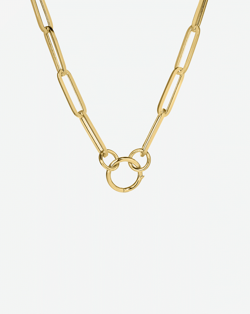 Long Clique Chain Necklace