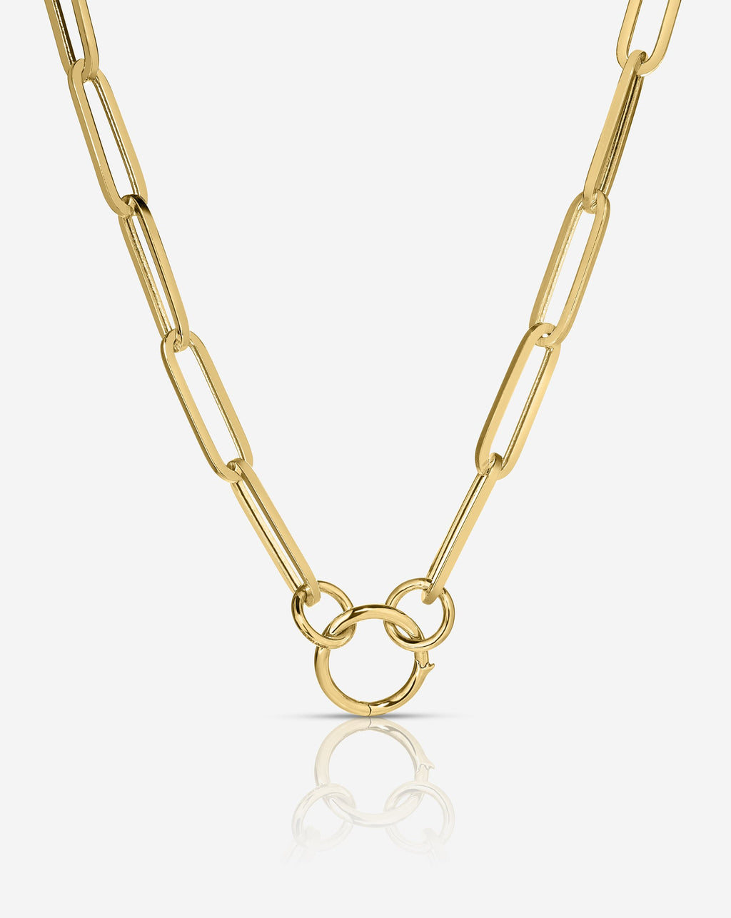 Long Clique Chain Necklace