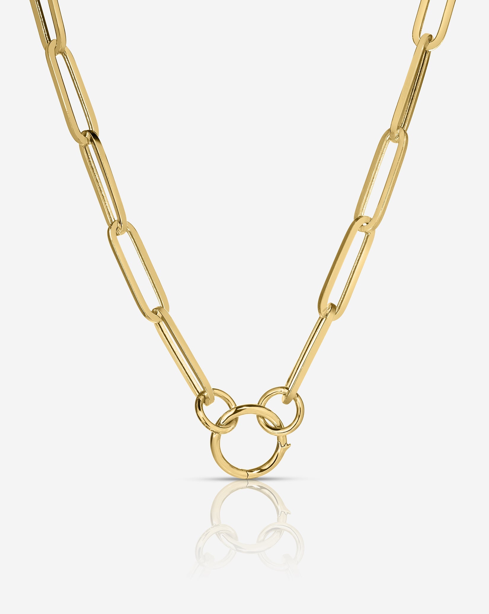 Long Clique Chain Necklace