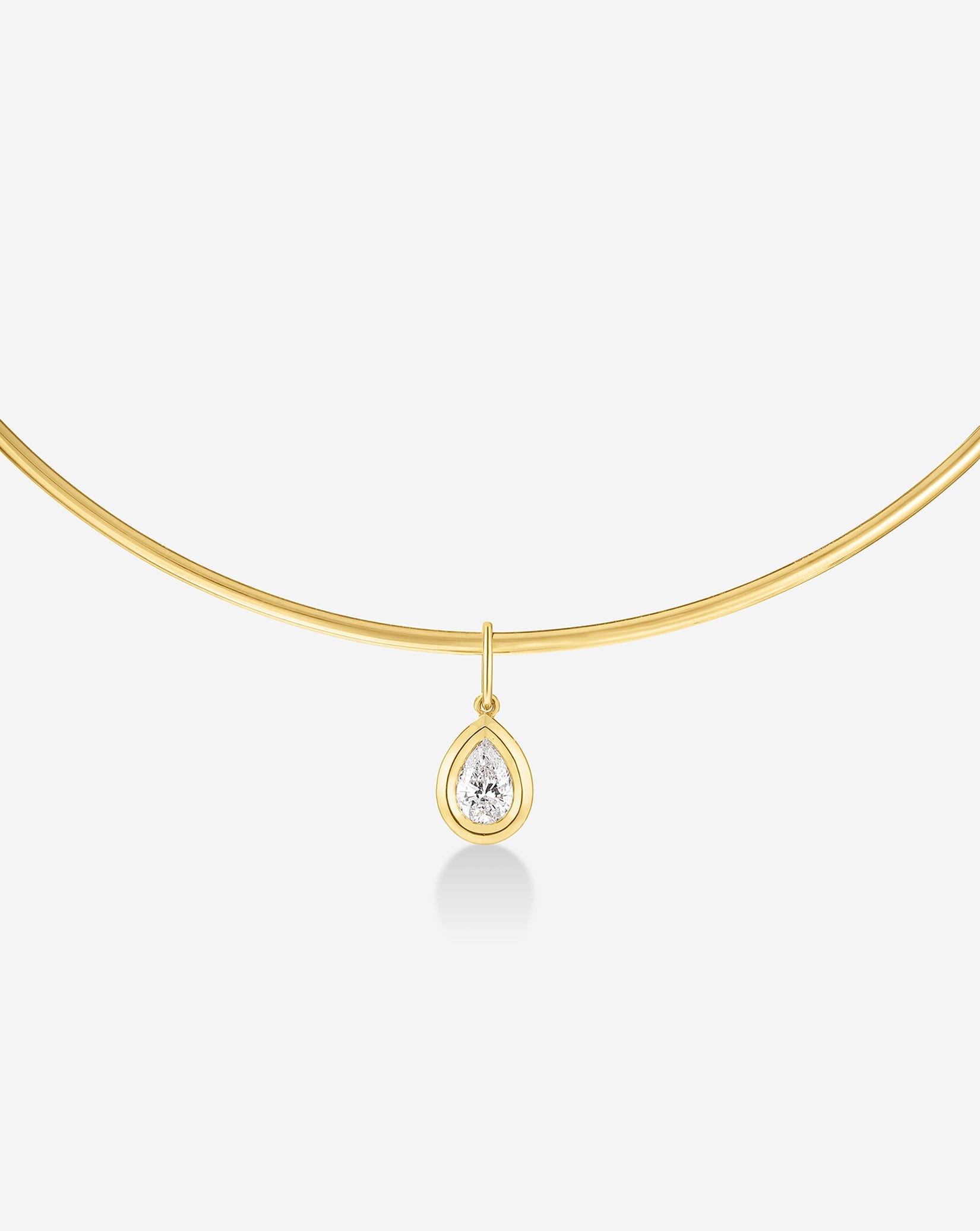 Framed Lab Diamond Pendant