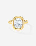 3.02 Cushion Lab Diamond in Cloud Bezel