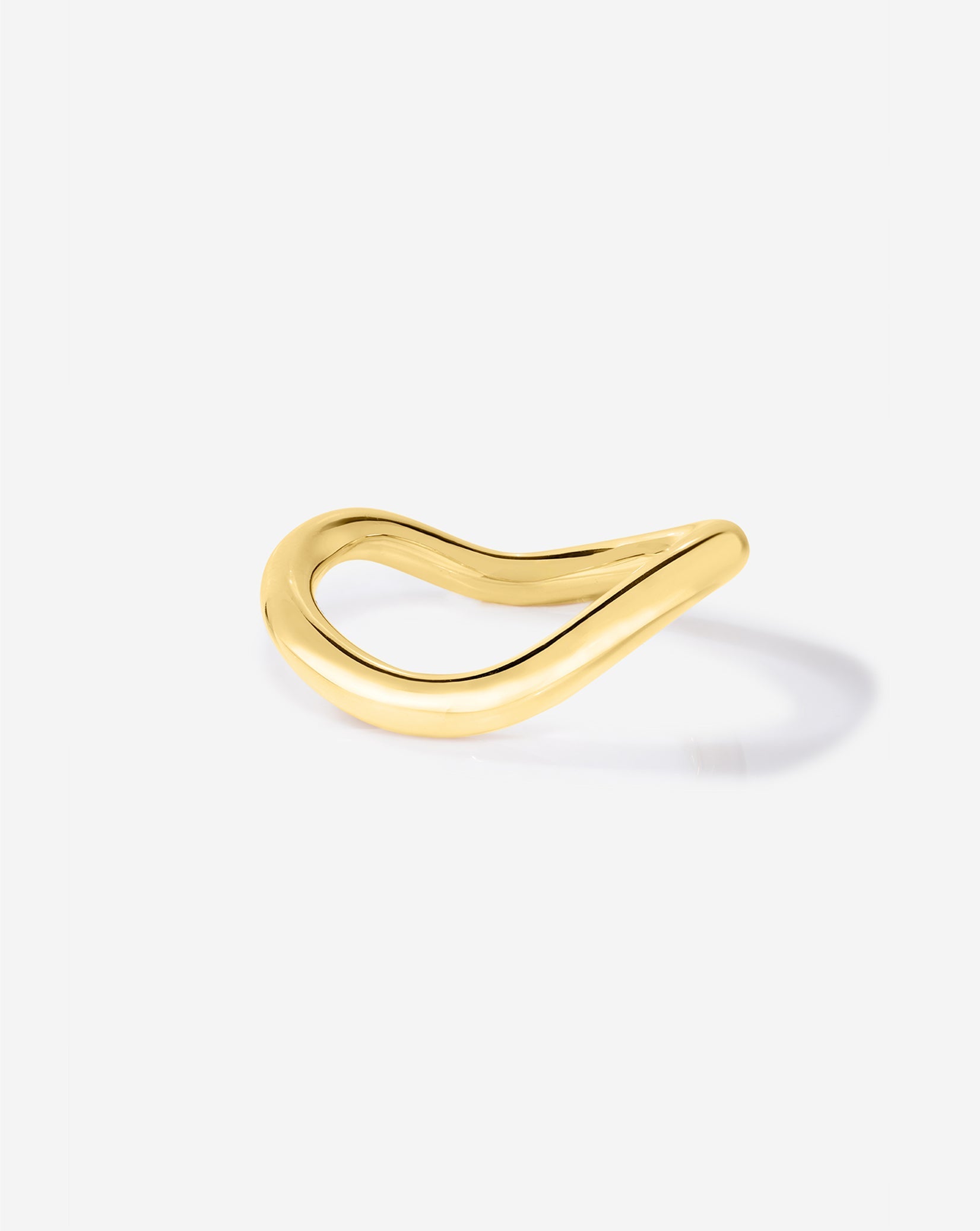 Wave Wedding Band