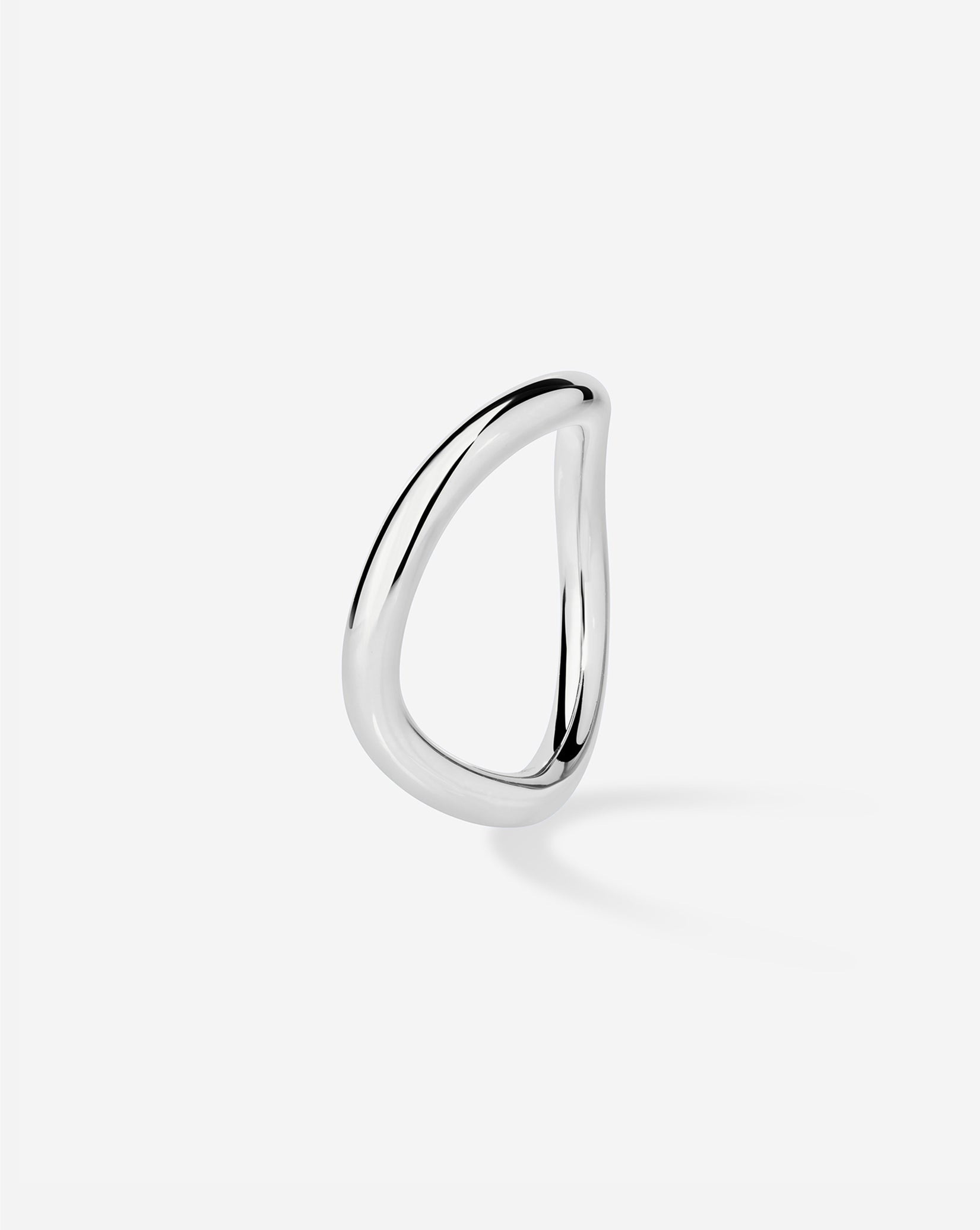 Wave Wedding Band