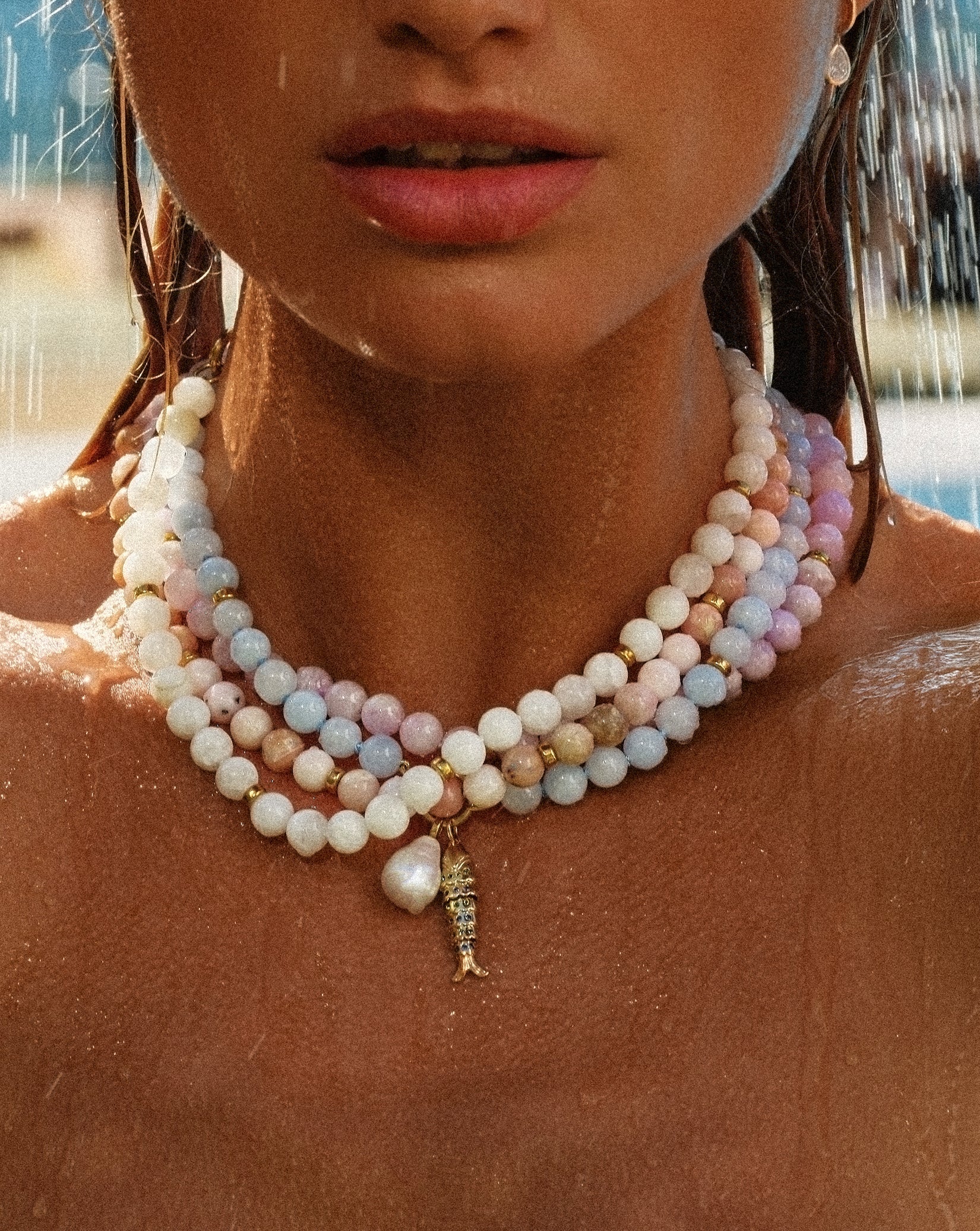 Pink Paloma Necklace