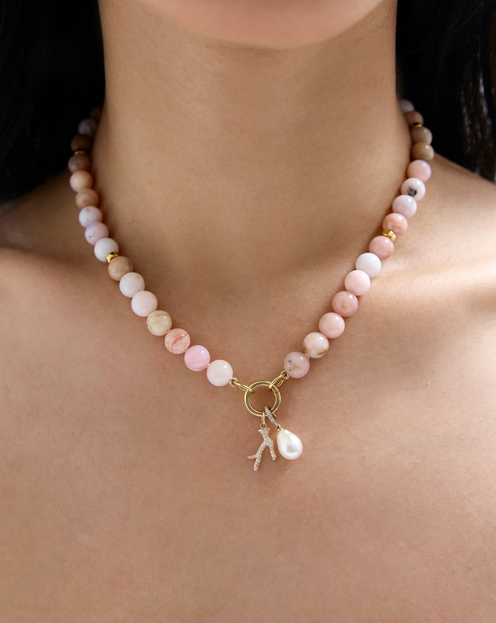 Diamond Coral Charm