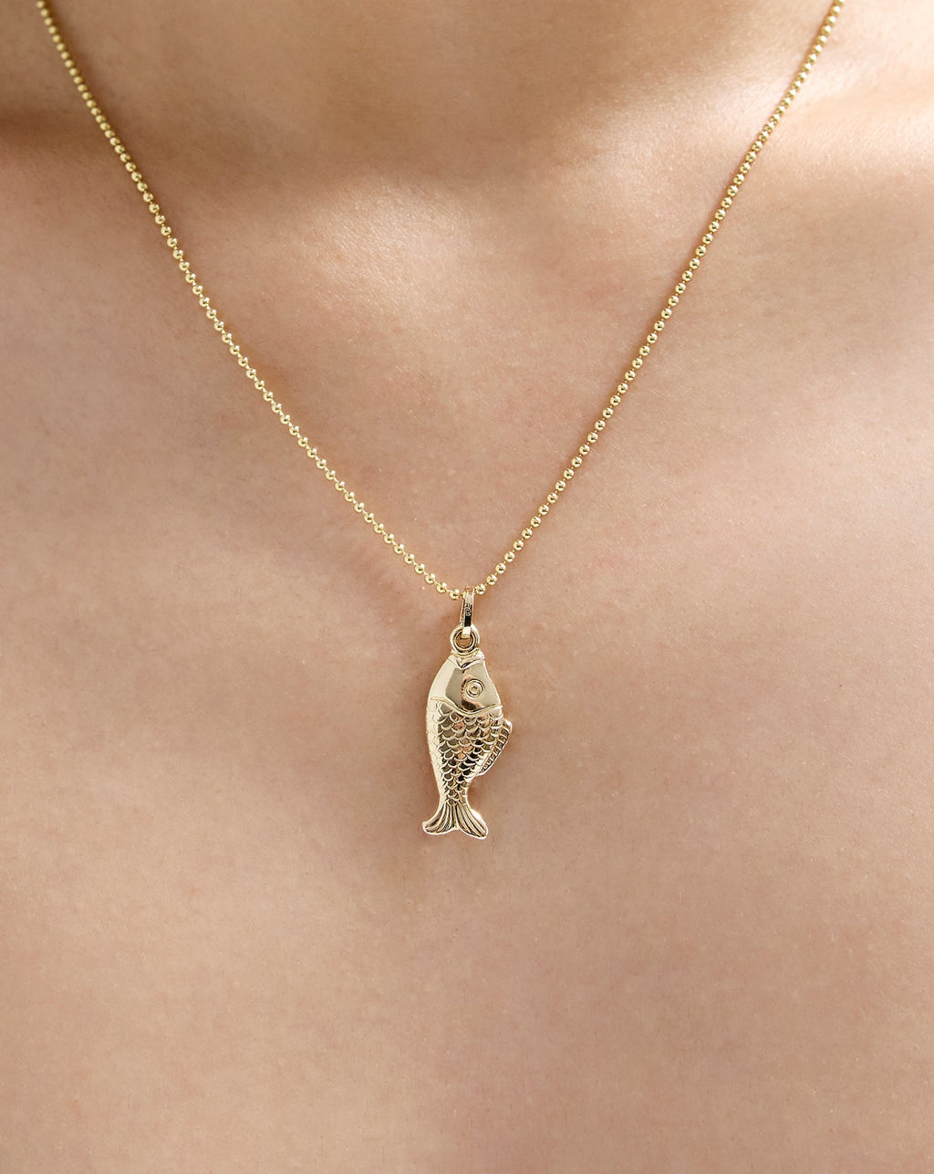 Golden Catch Pendant