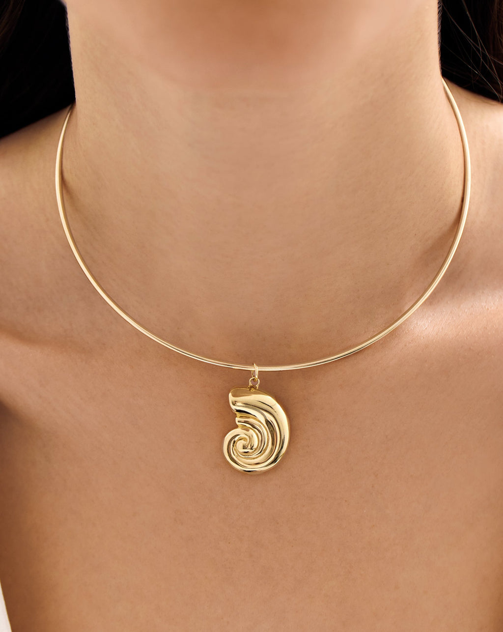 Nautilus Shell Pendant