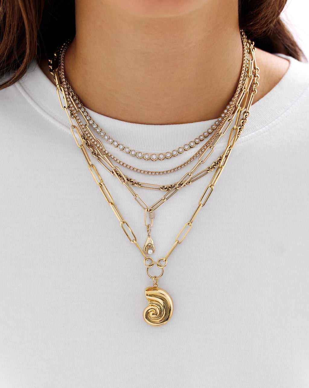 Nautilus Shell Pendant