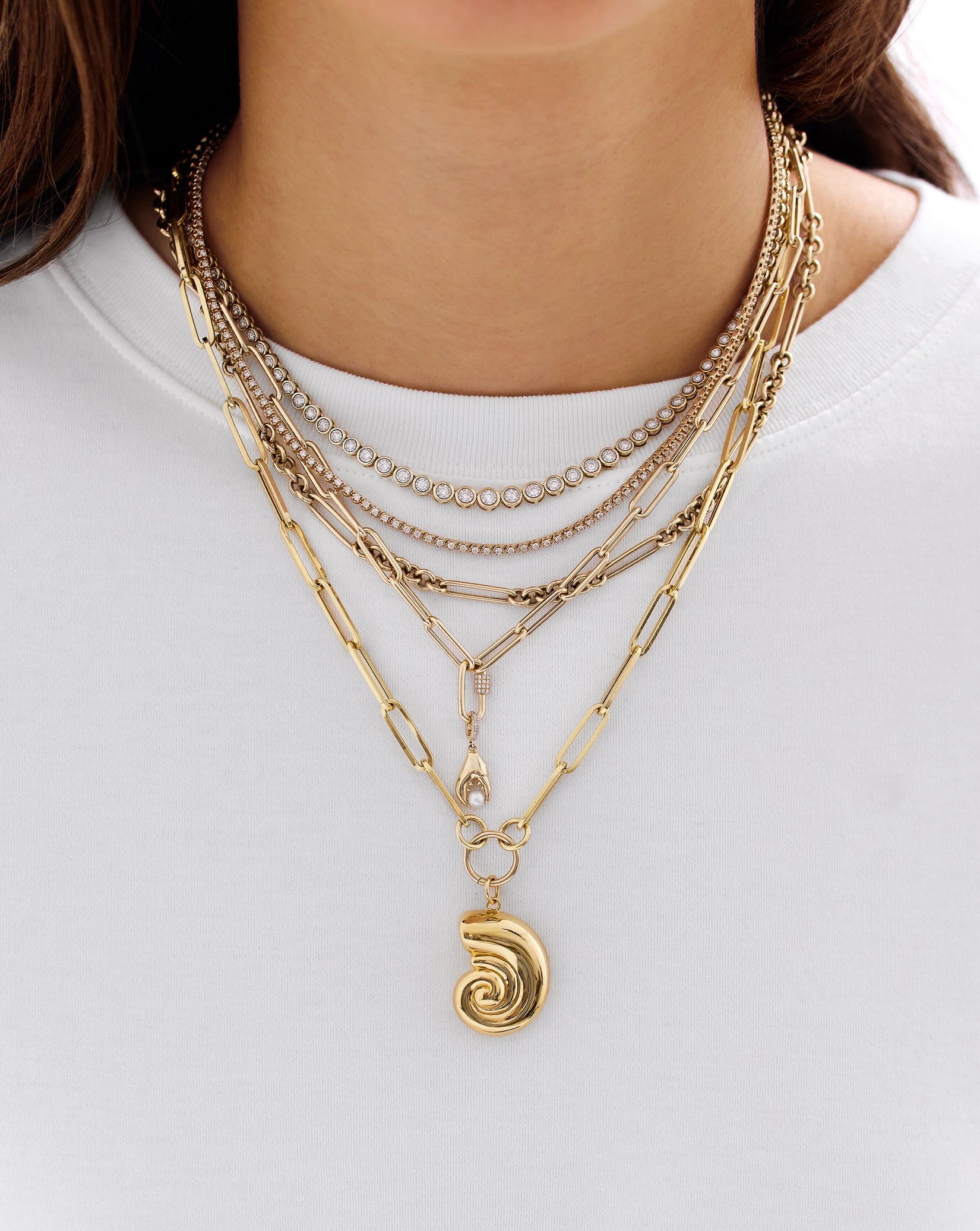 Nautilus Shell Pendant