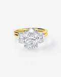 4.06 Oval Lab Diamond in Whisper Thin® Embrace