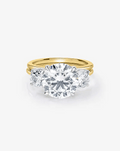 4.02 Round Lab Diamond in Whisper Thin® Embrace
