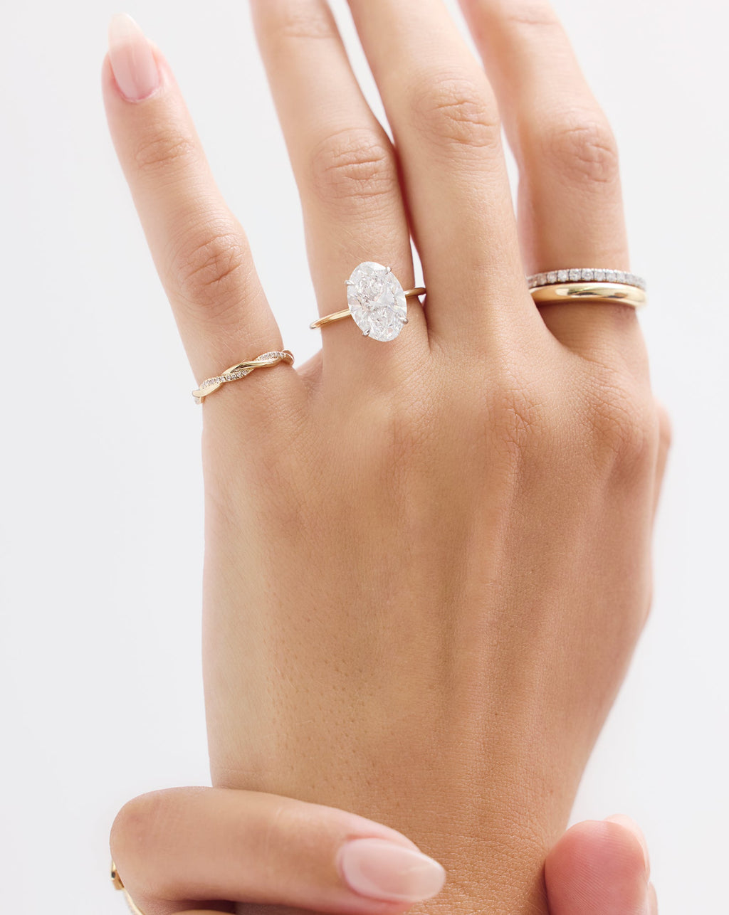Twist Diamond Ring
