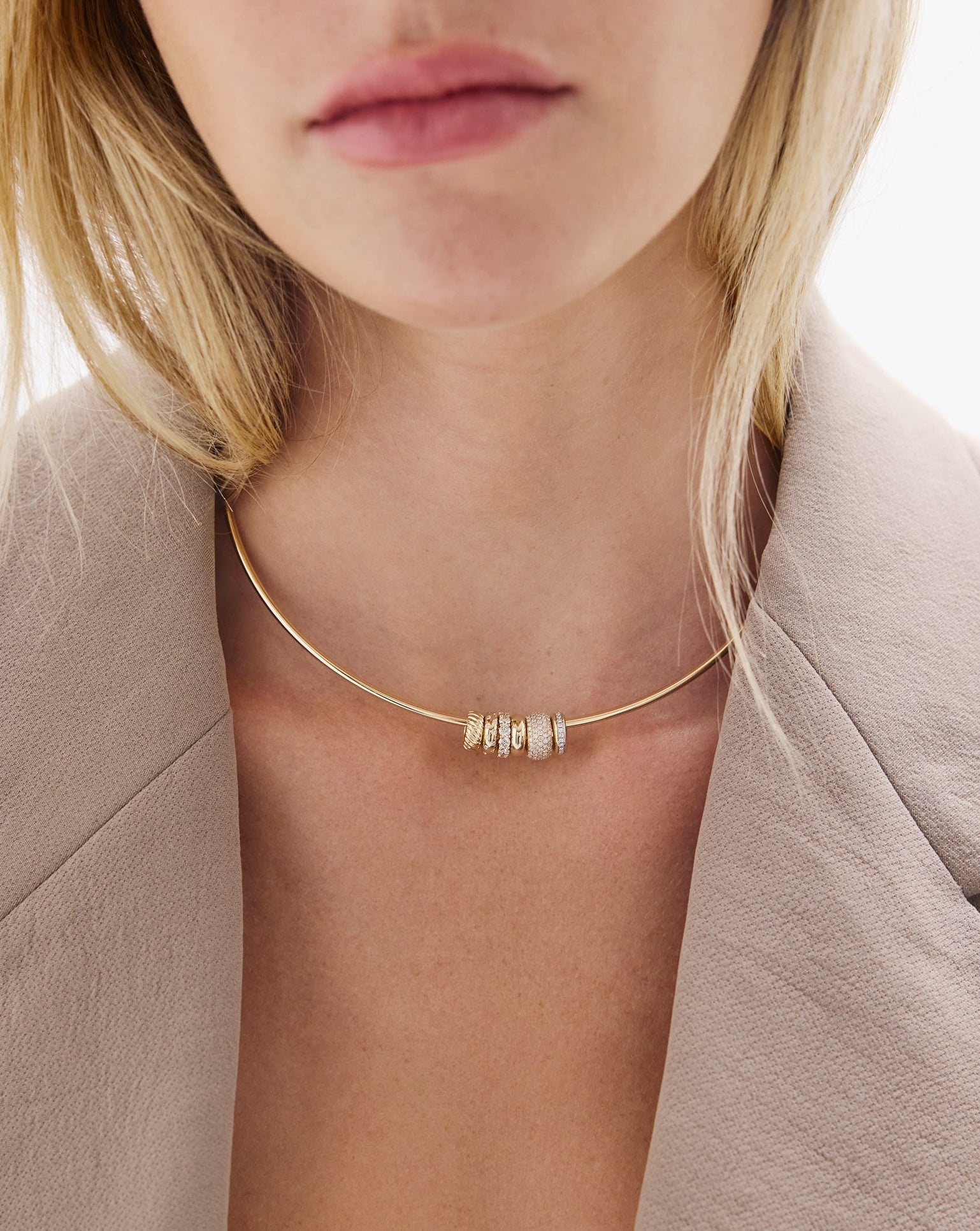 Large Pavé Eternity Bead