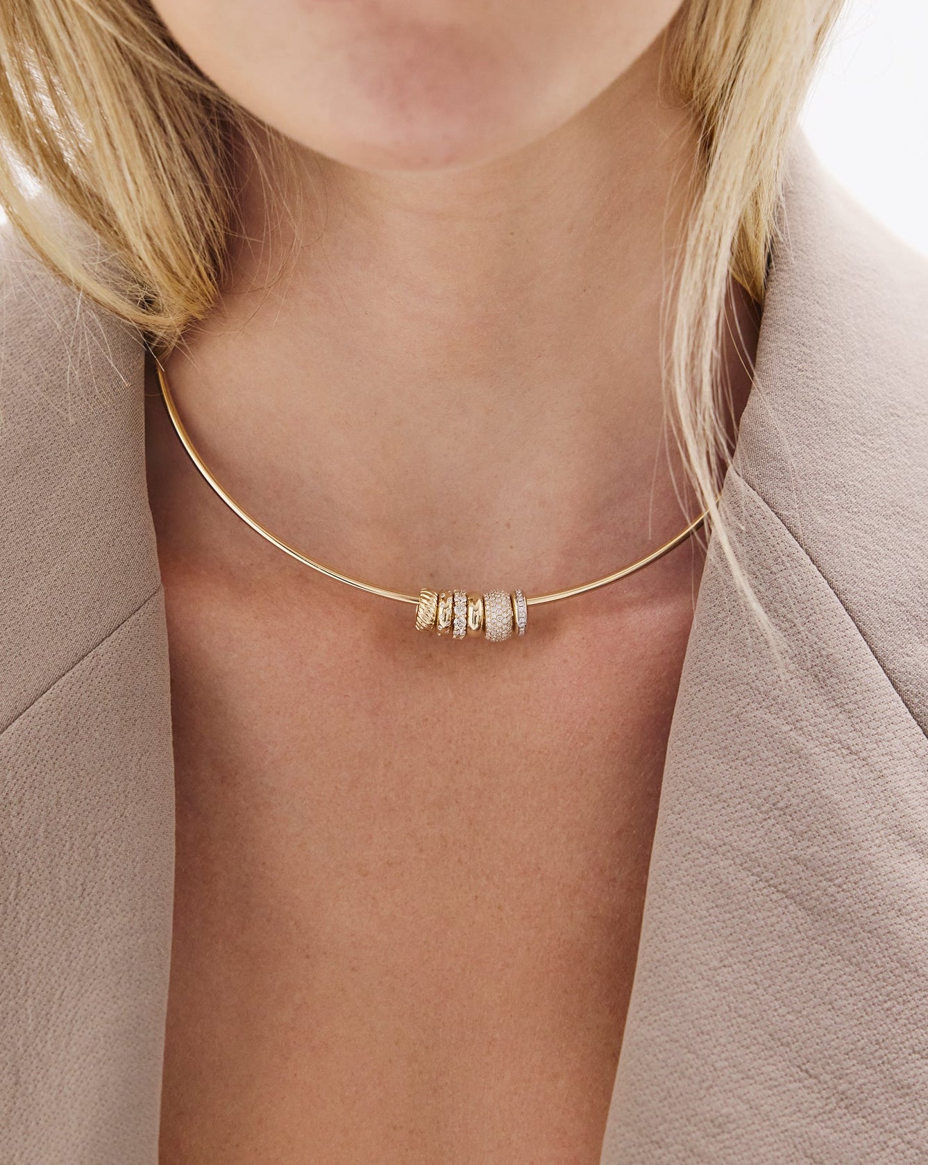 Textured Eternity Bead