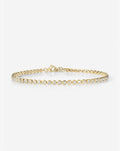 Bezel Mini Diamond Tennis Bracelet