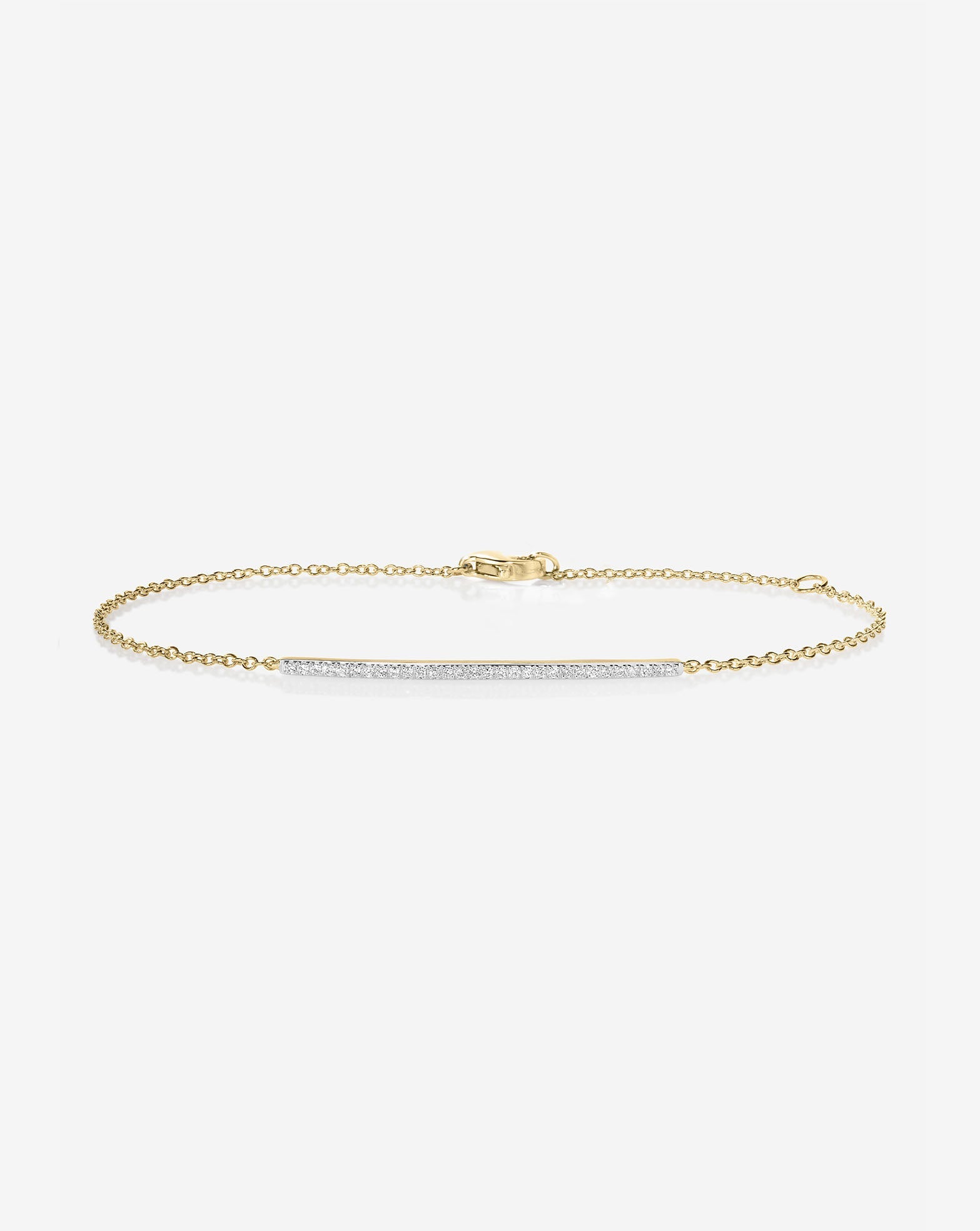 Diamond Bar Bracelet