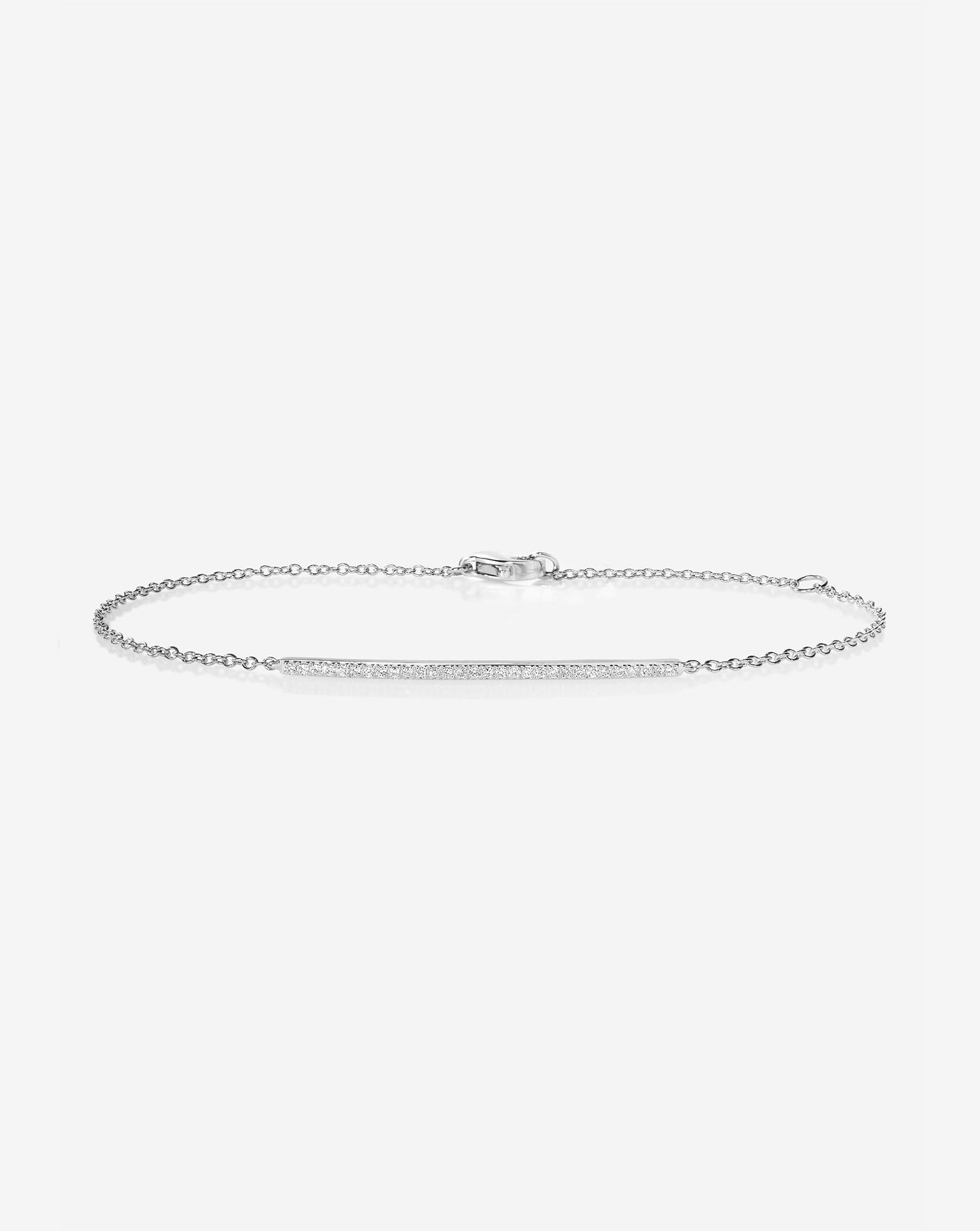 Diamond Bar Bracelet