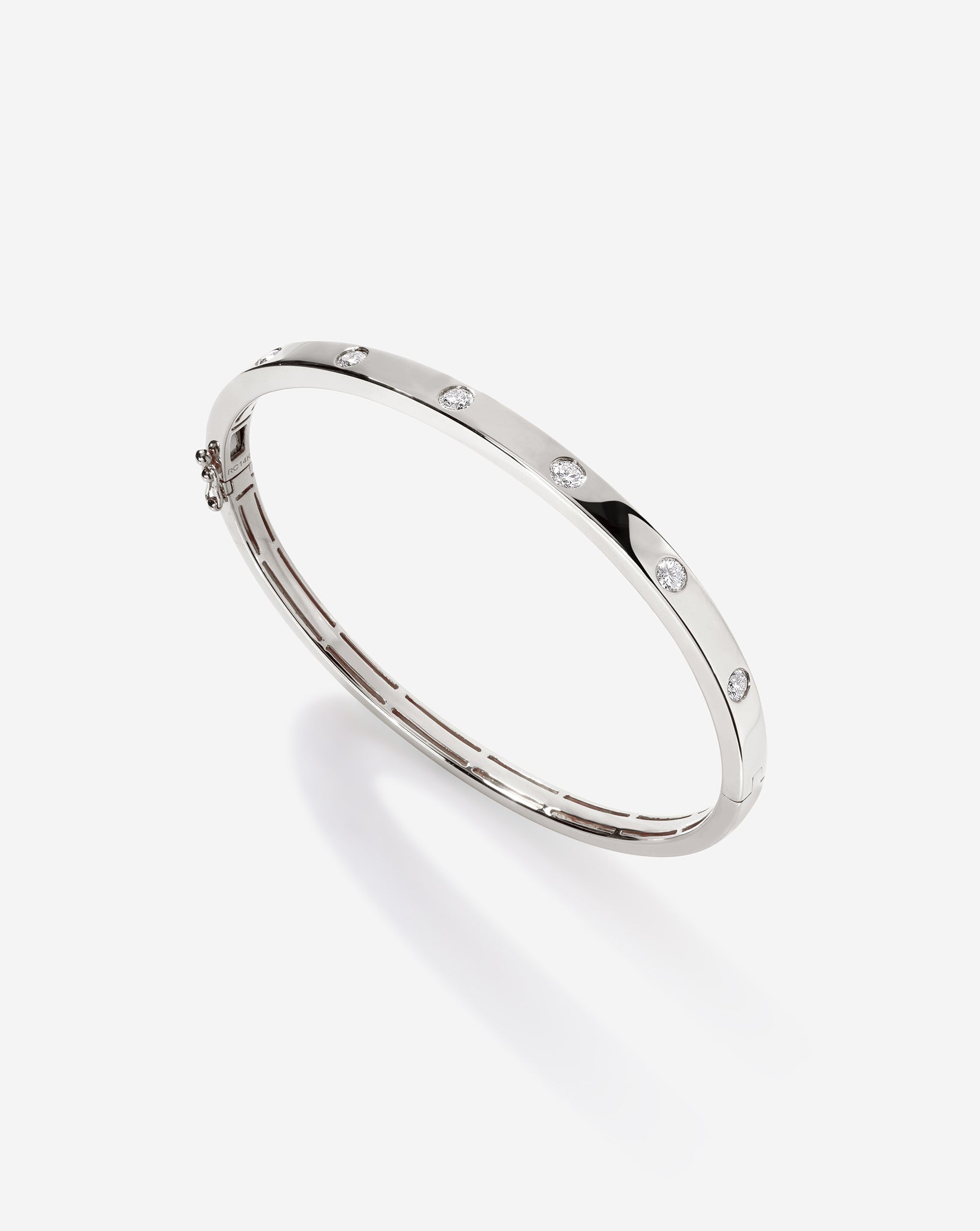 Inlay Diamond Bangle
