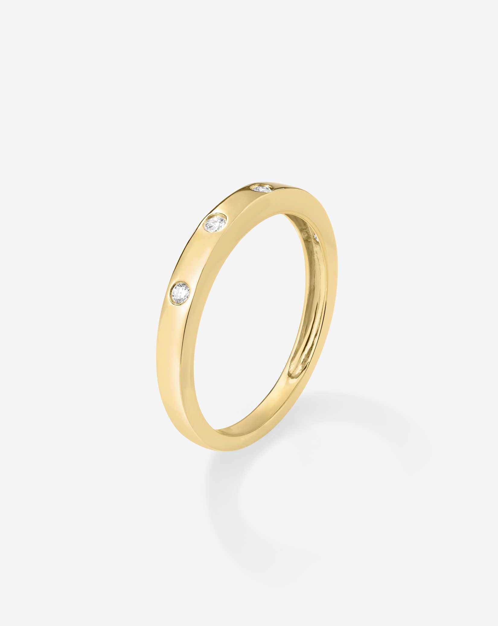 Inlay Diamond Ring