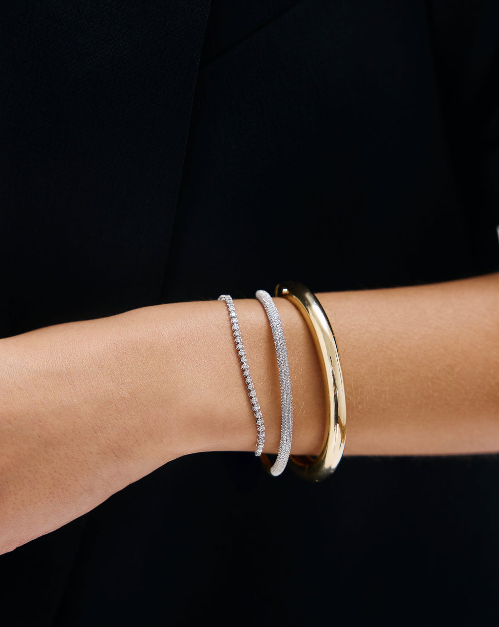 Mini Diamond Tennis Bracelet