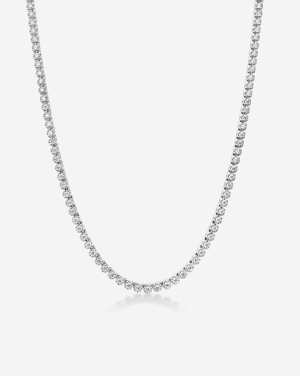 Mini Diamond Tennis Necklace