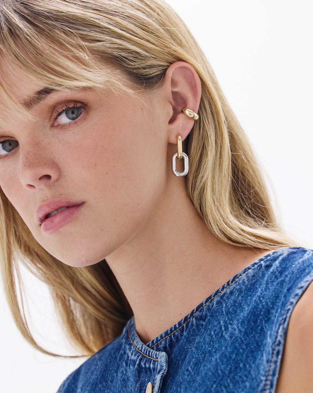 Multiway Cloud Link Earrings