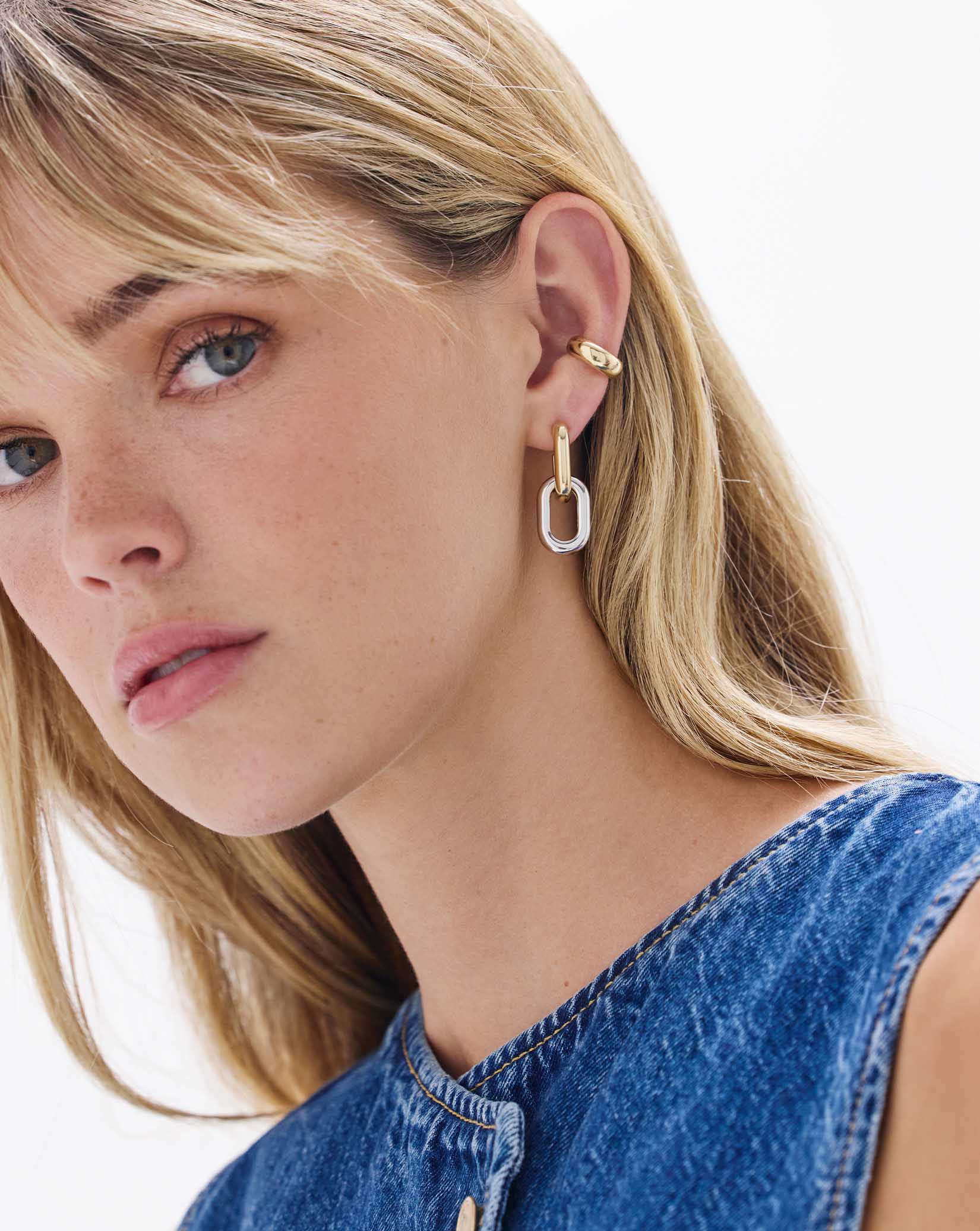 Multiway Cloud Link Earrings