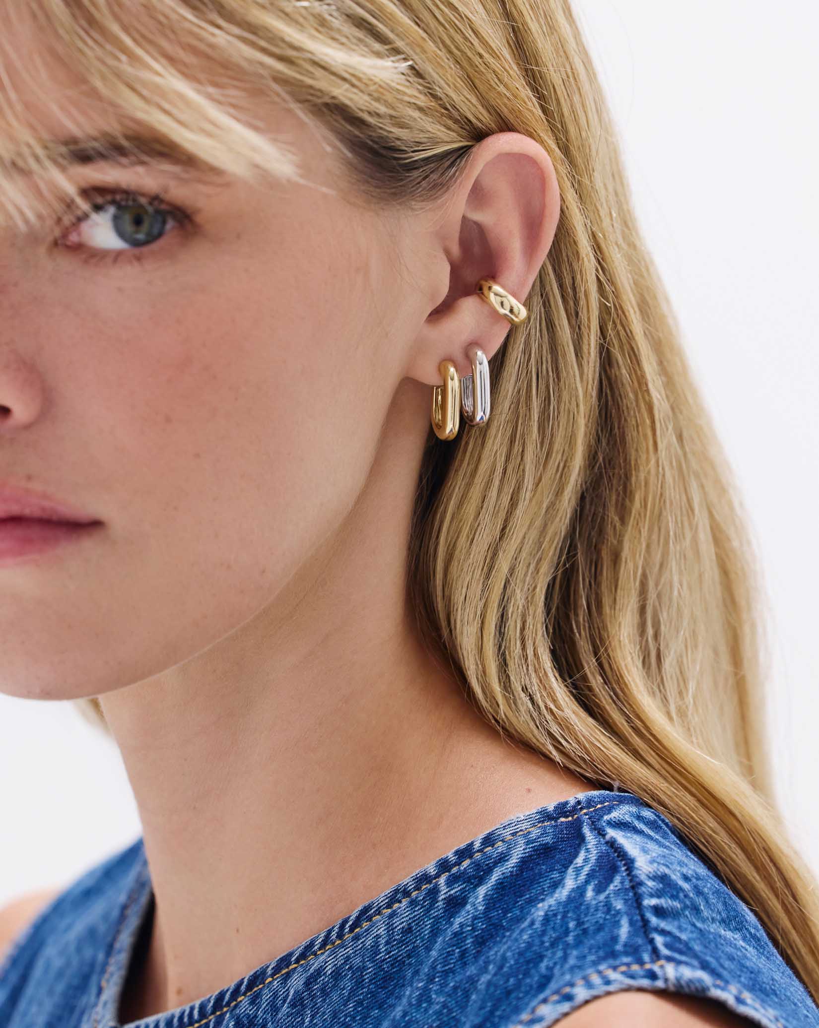 Multiway Cloud Link Earrings