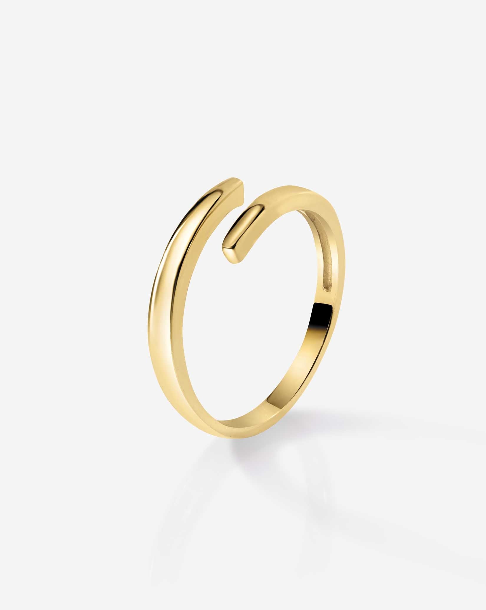 Open Gold Wrap Ring