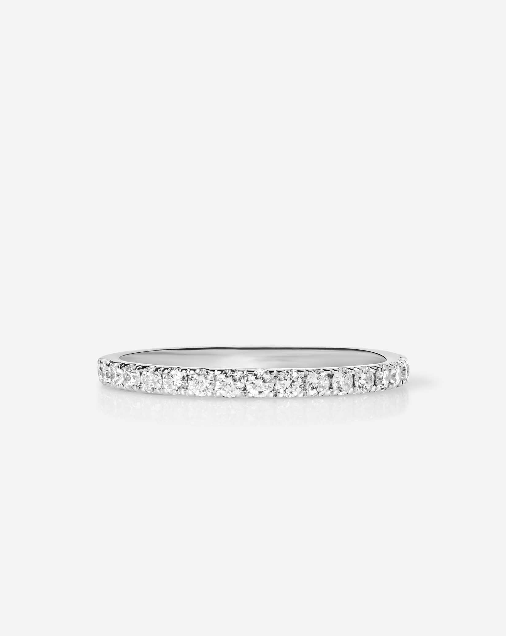 Perfect Pavé Diamond Ring | Platinum