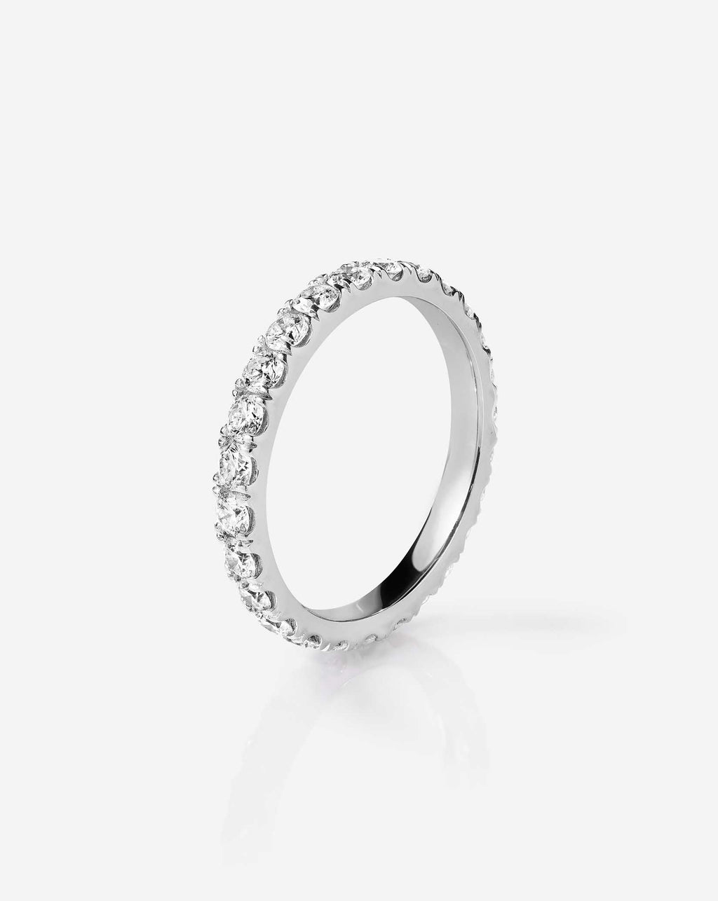 2.5 mm Classic Lab Diamond Band | Platinum