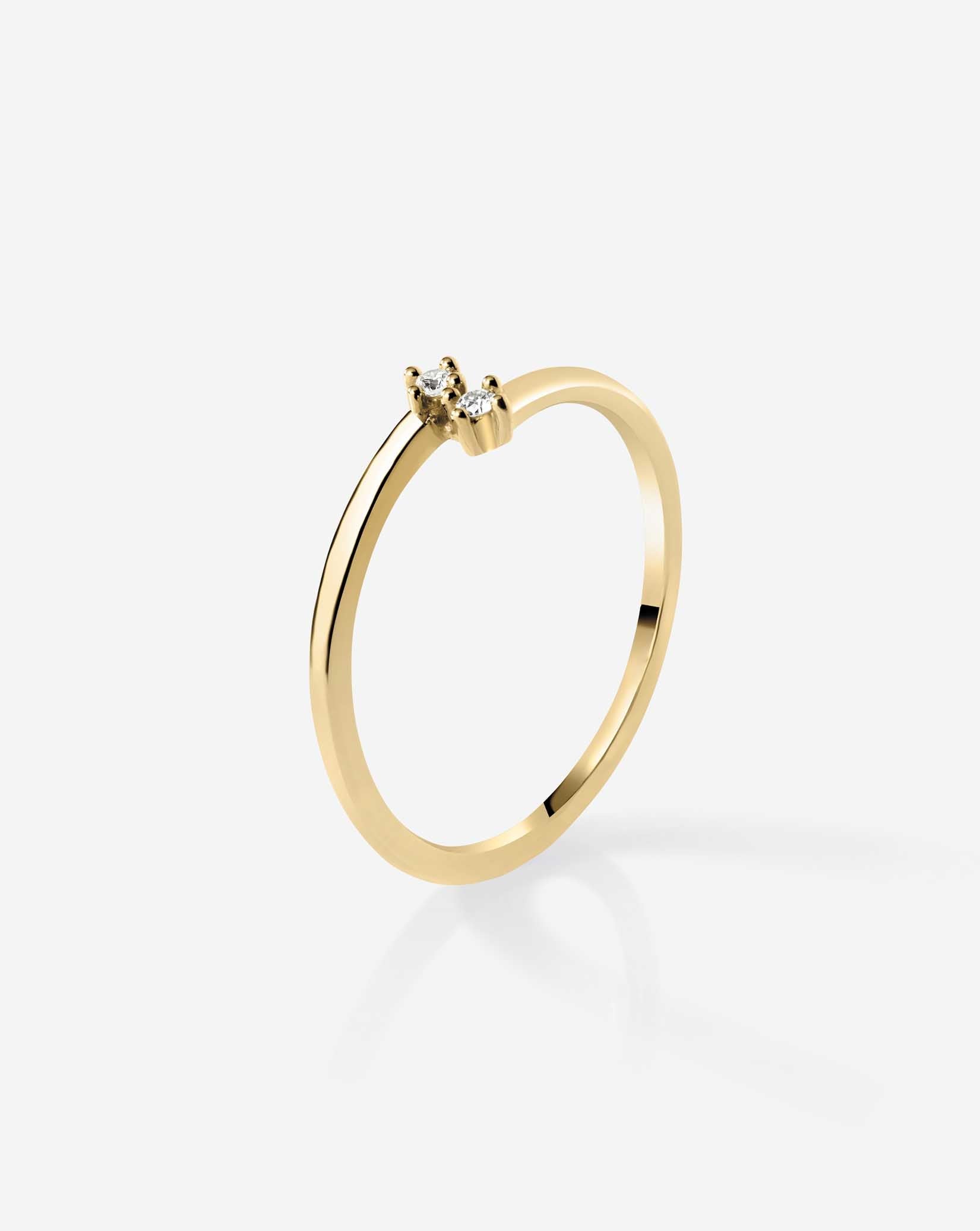 Petite Diamond Wrap Ring