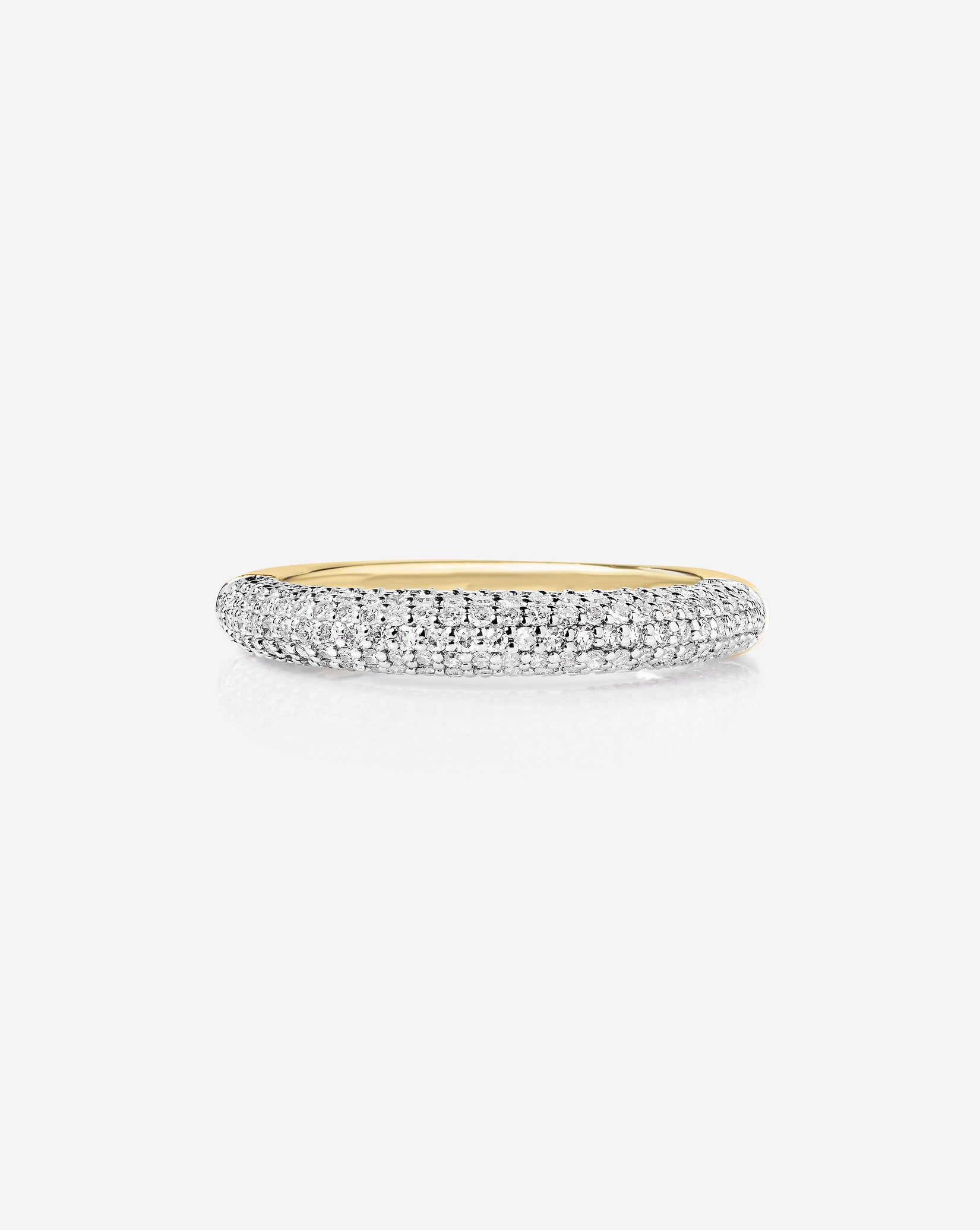 Petite Pavé Diamond Cloud Ring