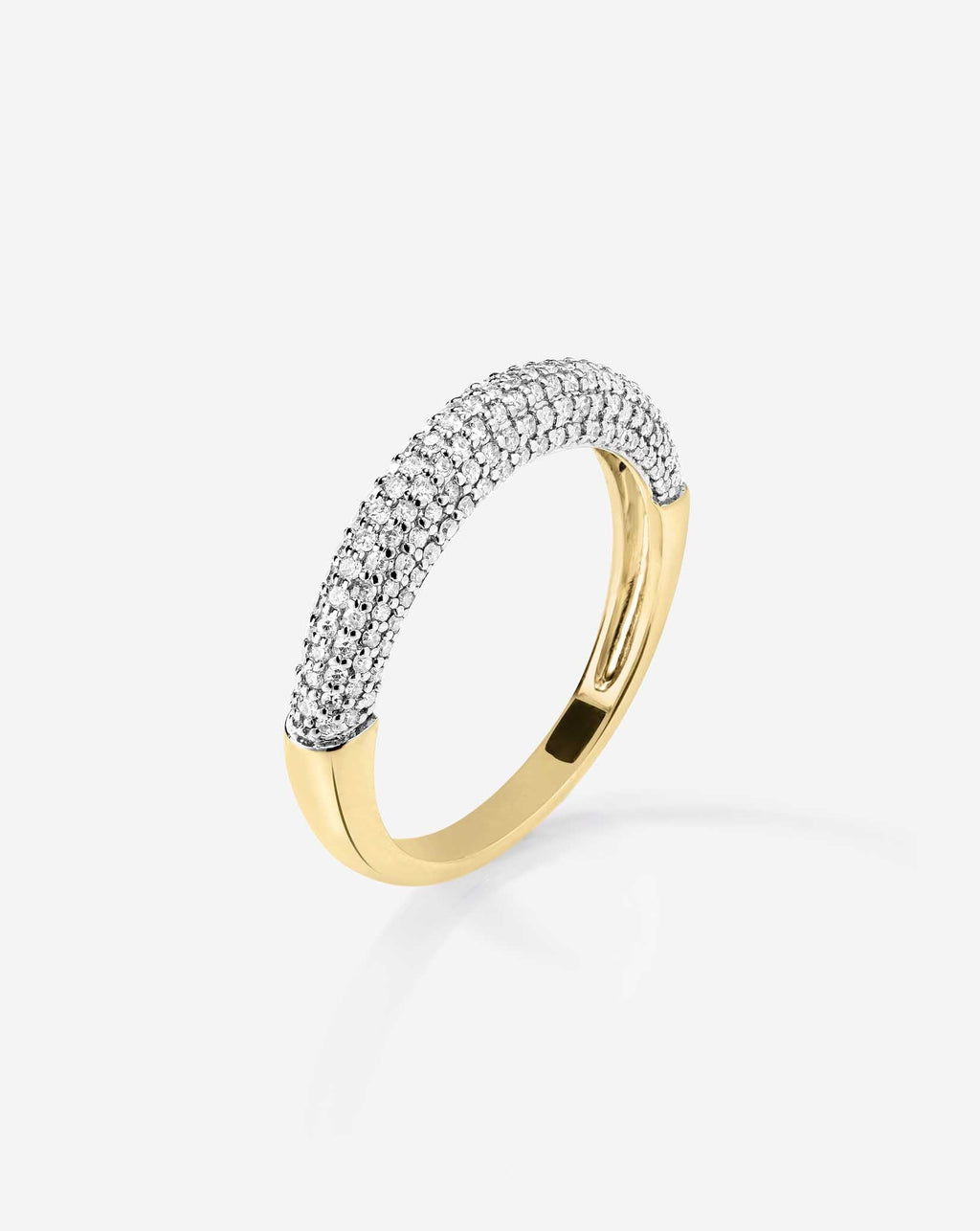 Petite Pavé Diamond Cloud Ring