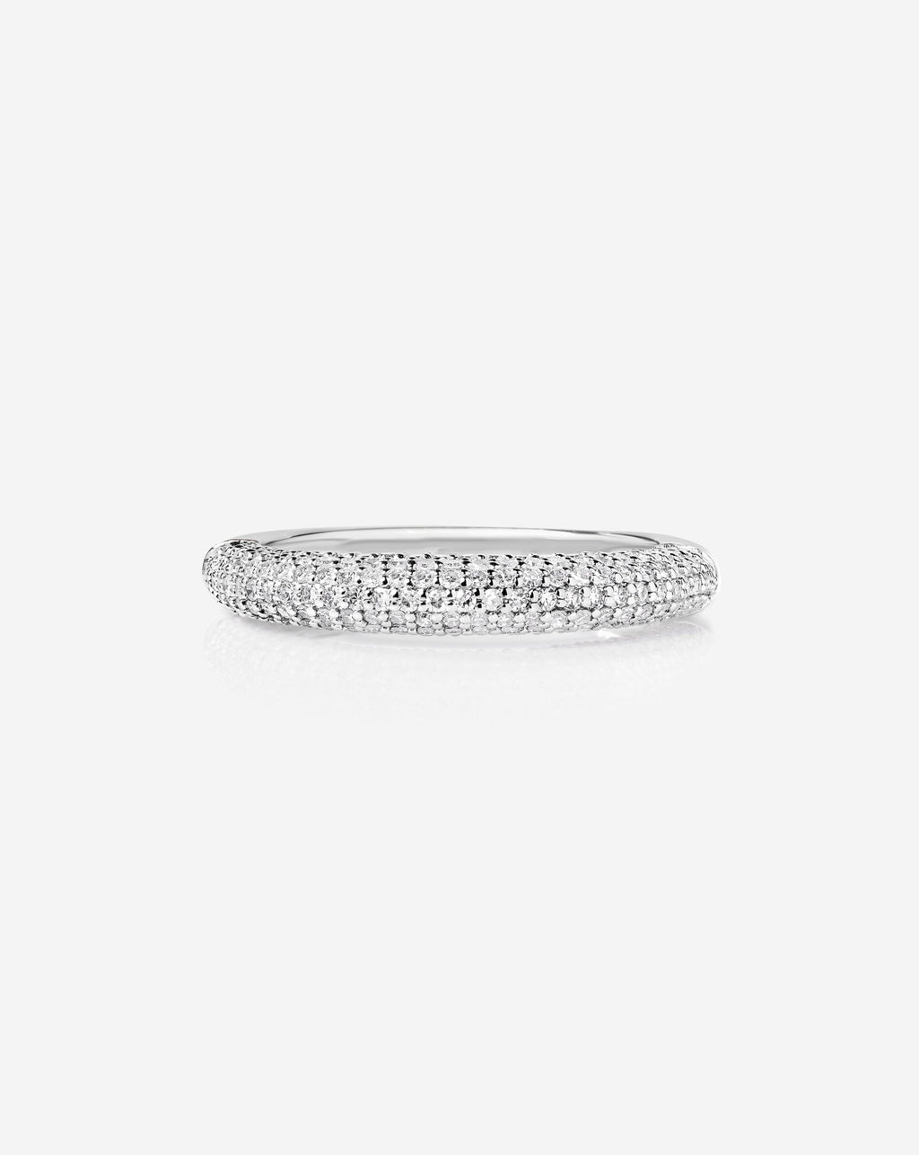 Petite Pavé Diamond Cloud Ring