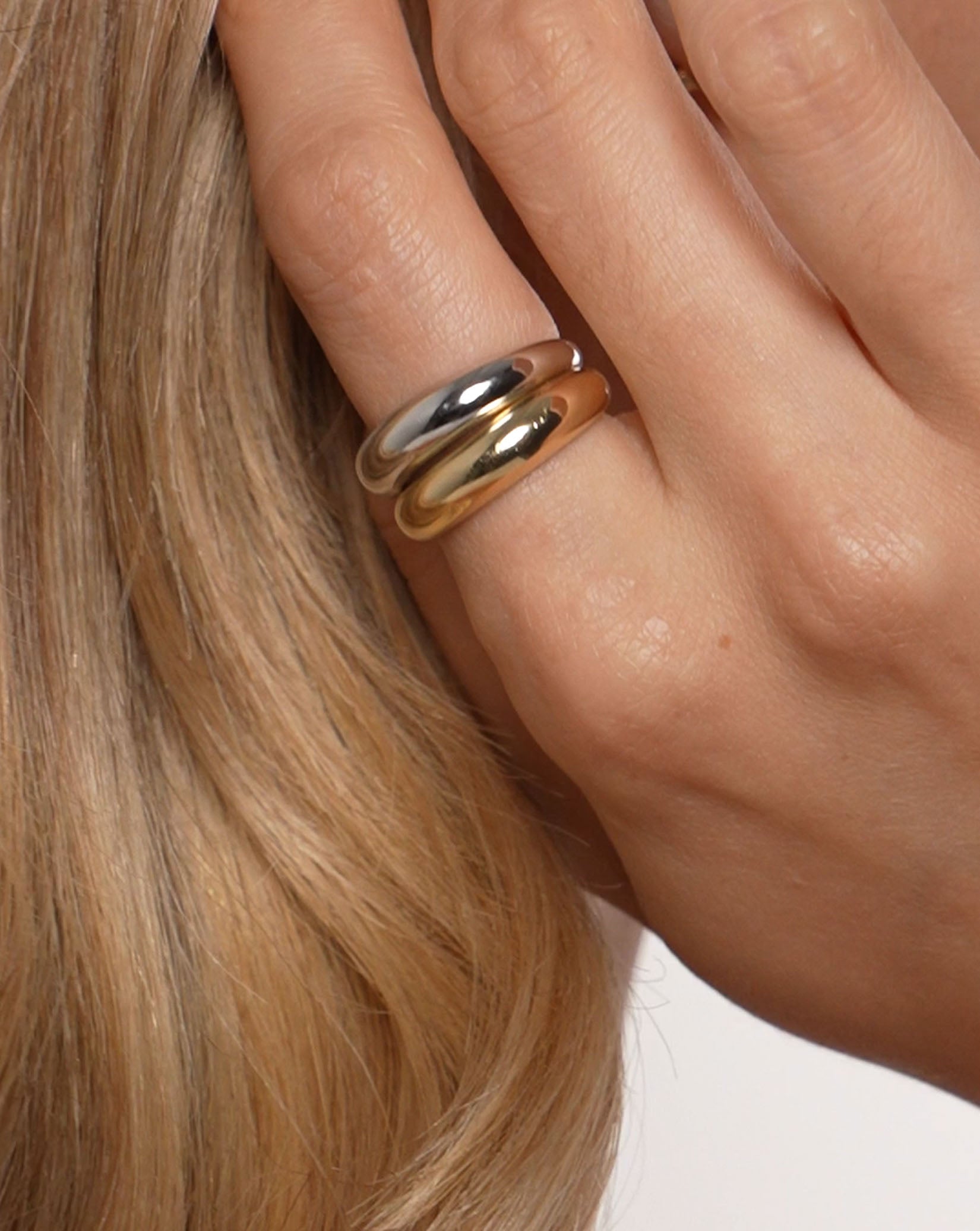 Gold Cloud Ring