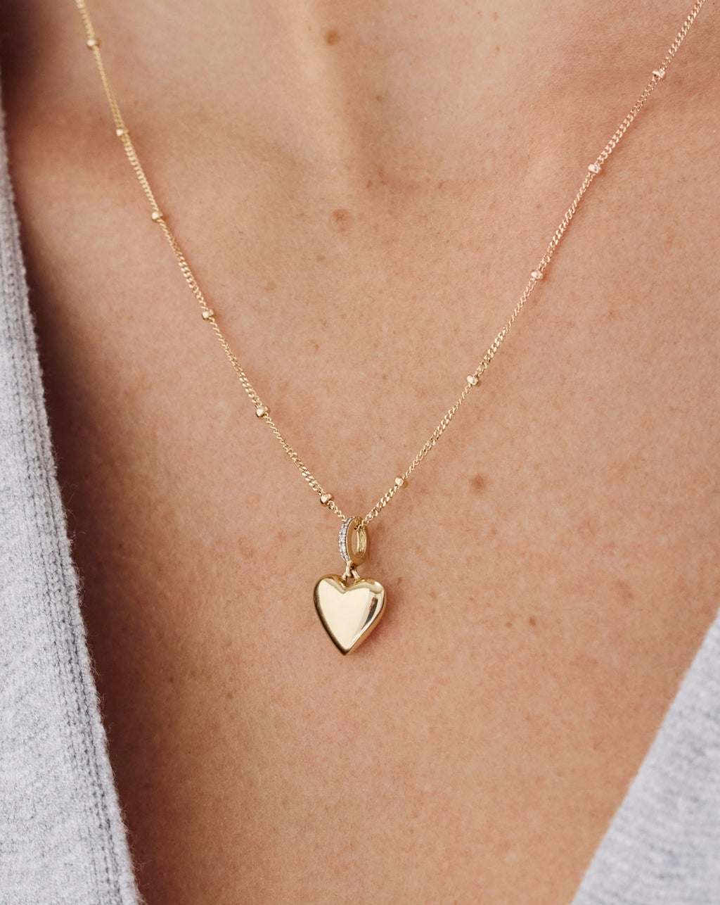 Engravable Heart Charm
