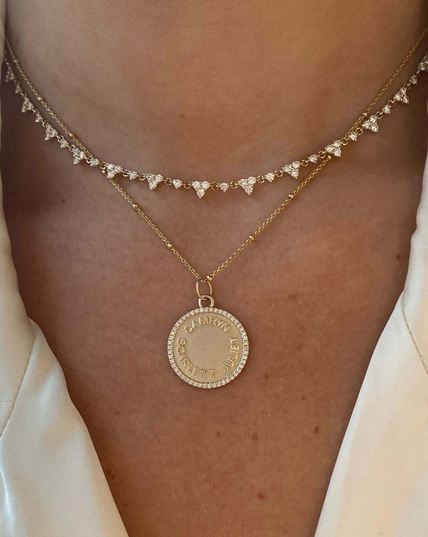 Personalized Medallion Pendant