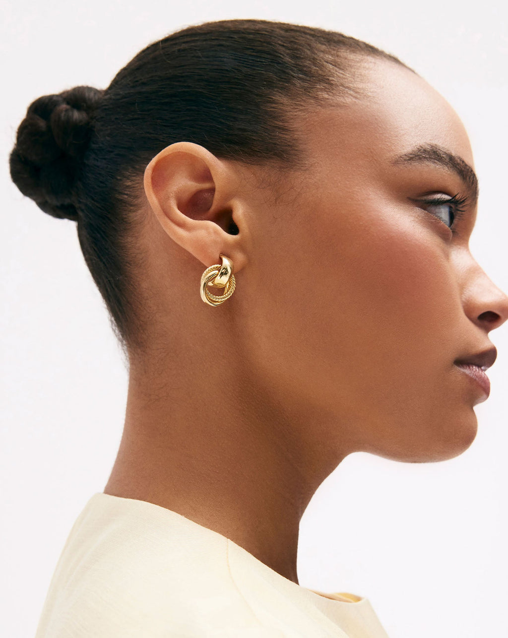 Rope Door Knocker Earrings