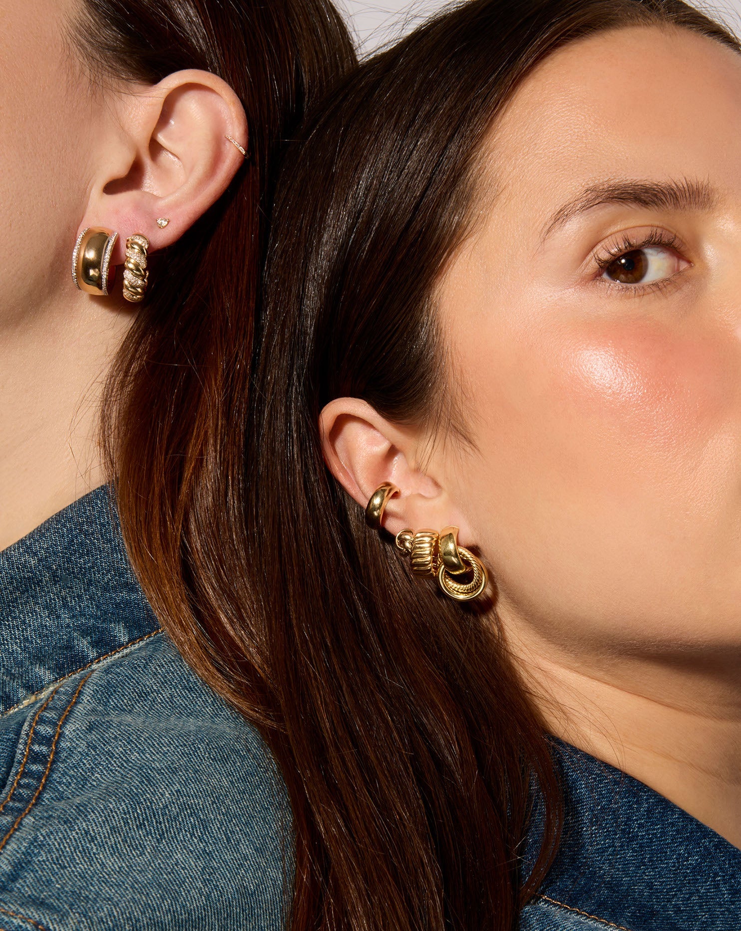 Rope Door Knocker Earrings