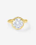 3.01 Round Lab Diamond in Twisted Wrap