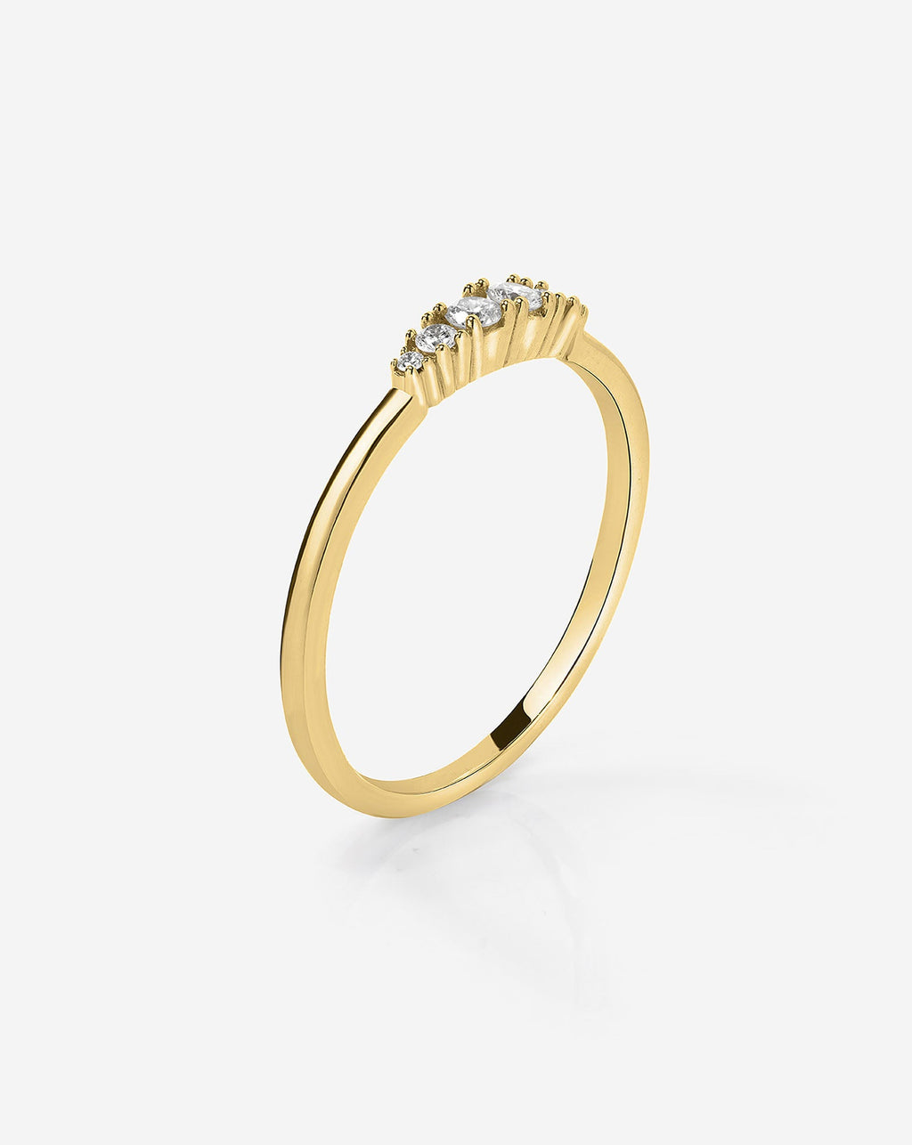 Diamond Cluster Ring