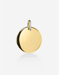 Engravable Round Pendant