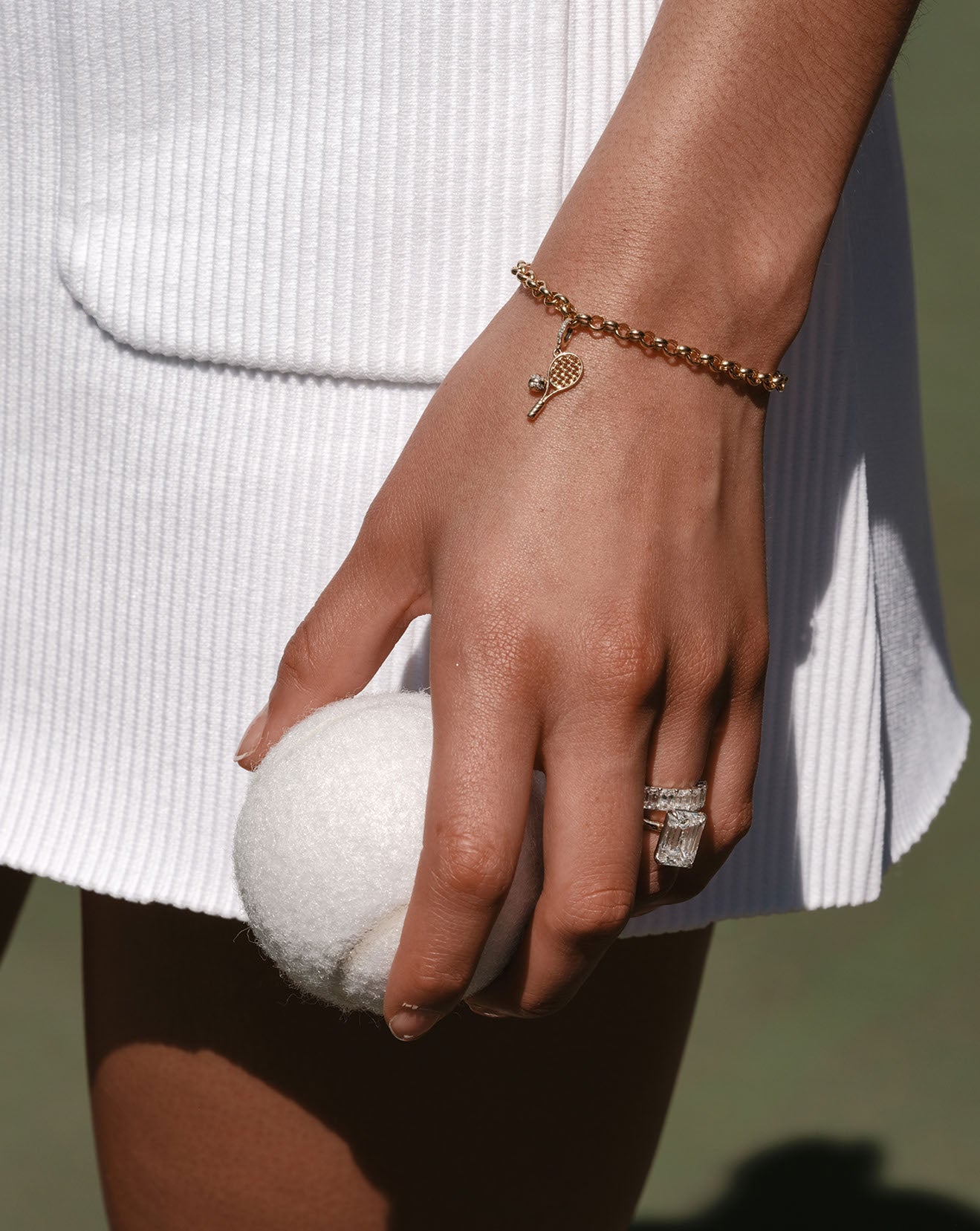 Hollow Rolo Chain Bracelet