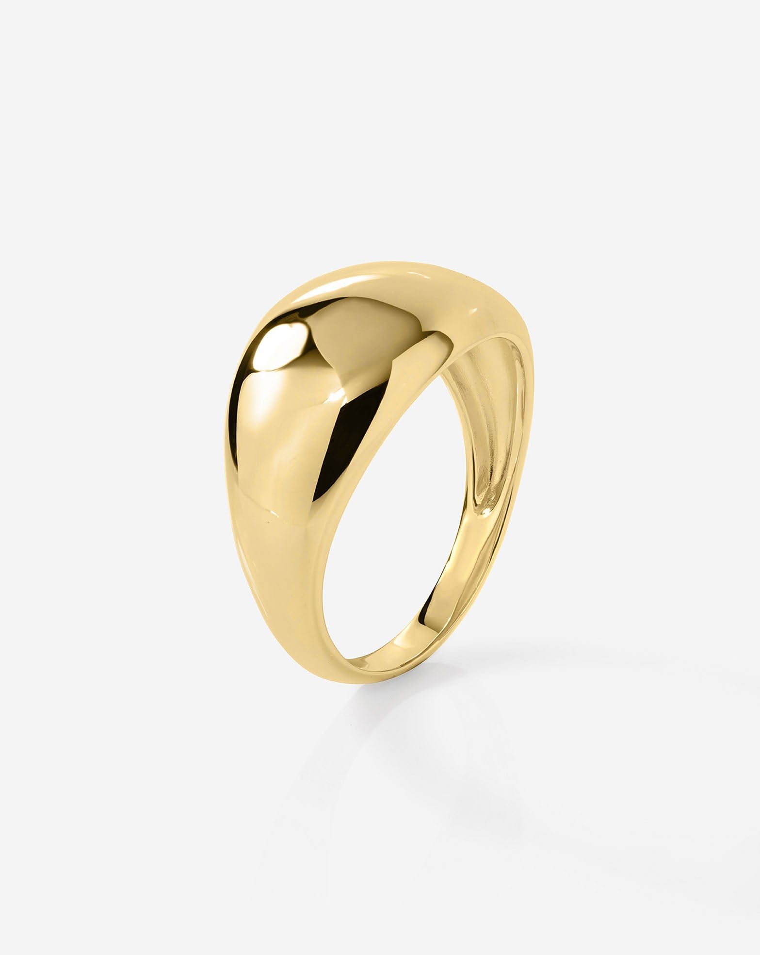 Jumbo Gold Cloud Ring