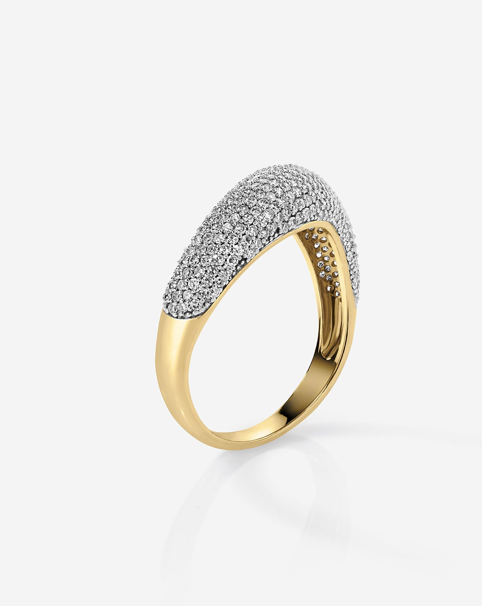 Pavé Movement Cloud Ring