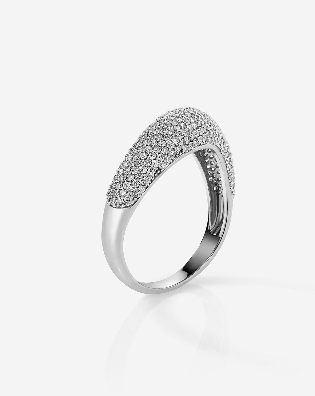 Pavé Movement Cloud Ring