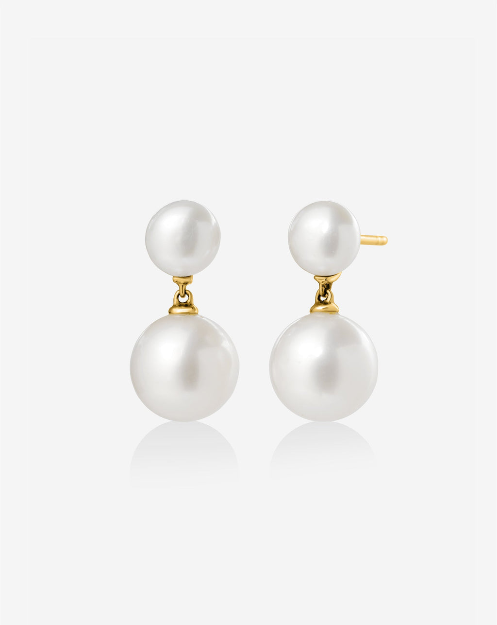 Pearl Duo Dangle Earrings